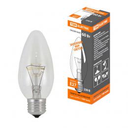 Изображение продукта Лампа накаливания TDM Electric E27 60W прозрачная SQ0332-0012 